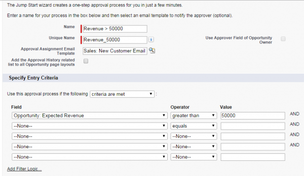 sfdc create simple approver workflows quickly and easily