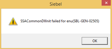 Siebel 8.1.1.14 install error