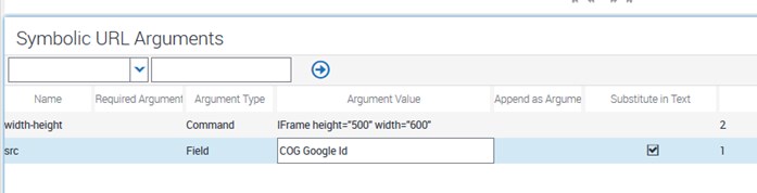 symbolic url arguments