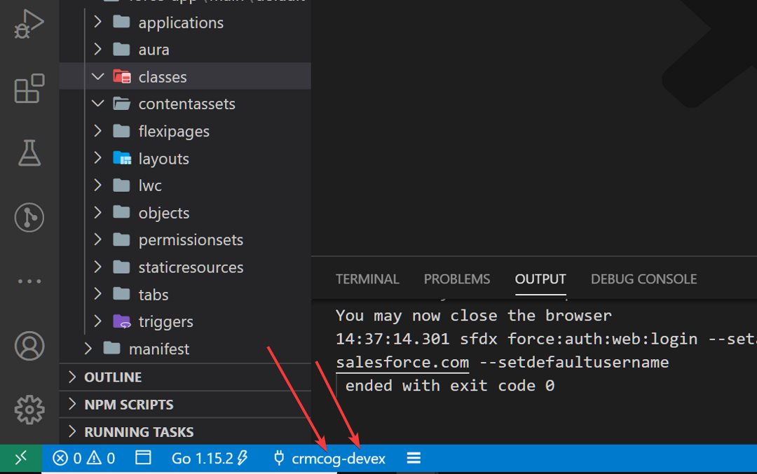 vscode-connect-salesforce-org
